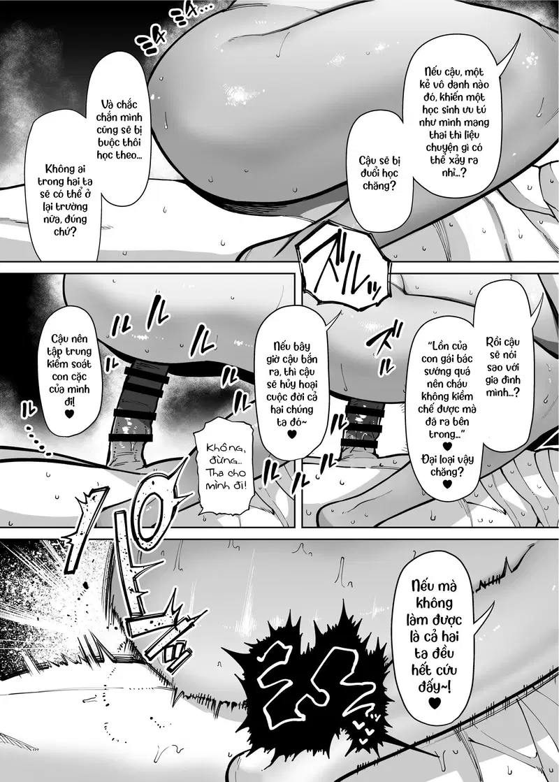 Cậu chuyện về một cô nàng học bá bị địt bởi một thằng cơ bắp - Trang 21