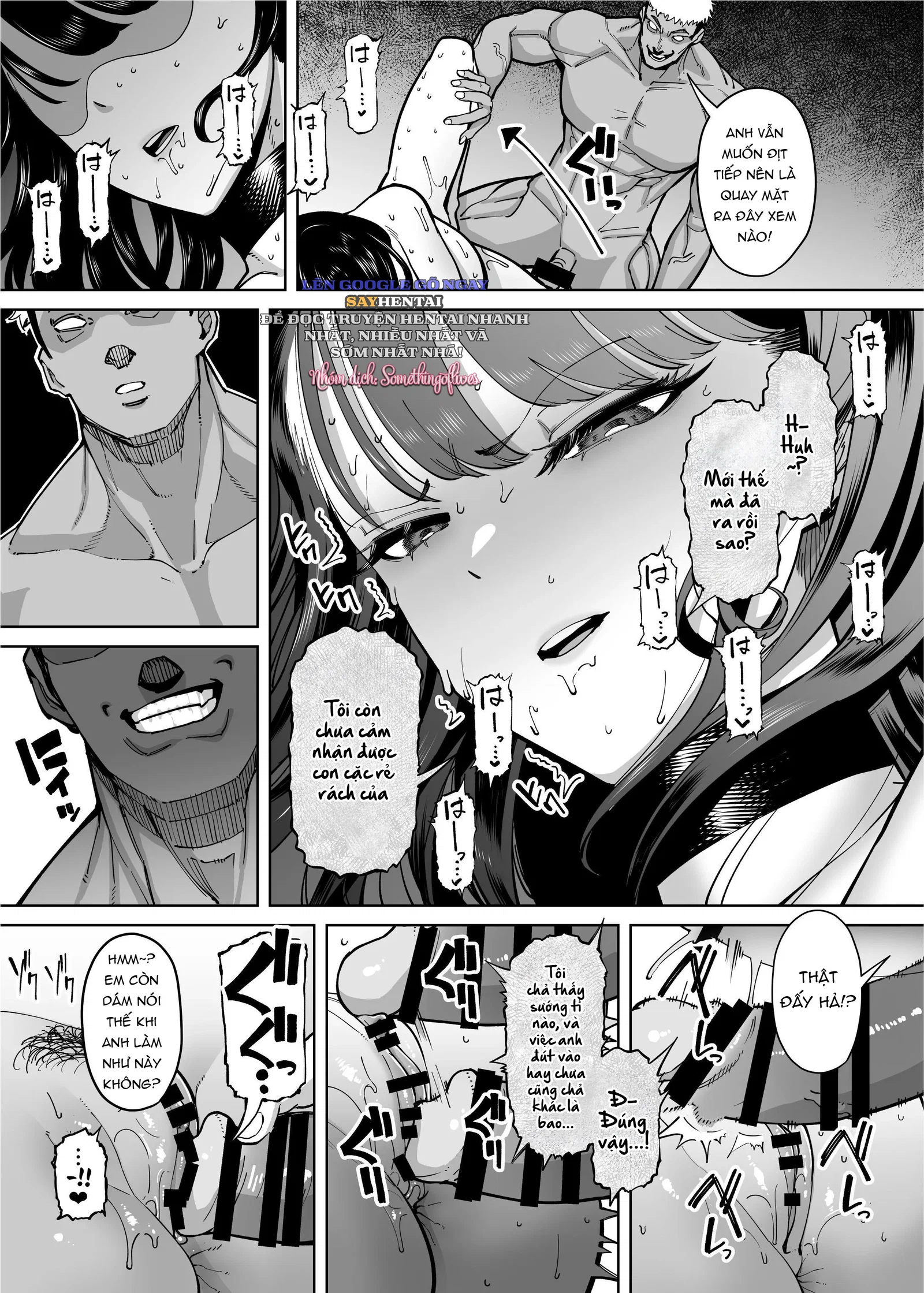 Cậu chuyện về một cô nàng học bá bị địt bởi một thằng cơ bắp - Trang 15