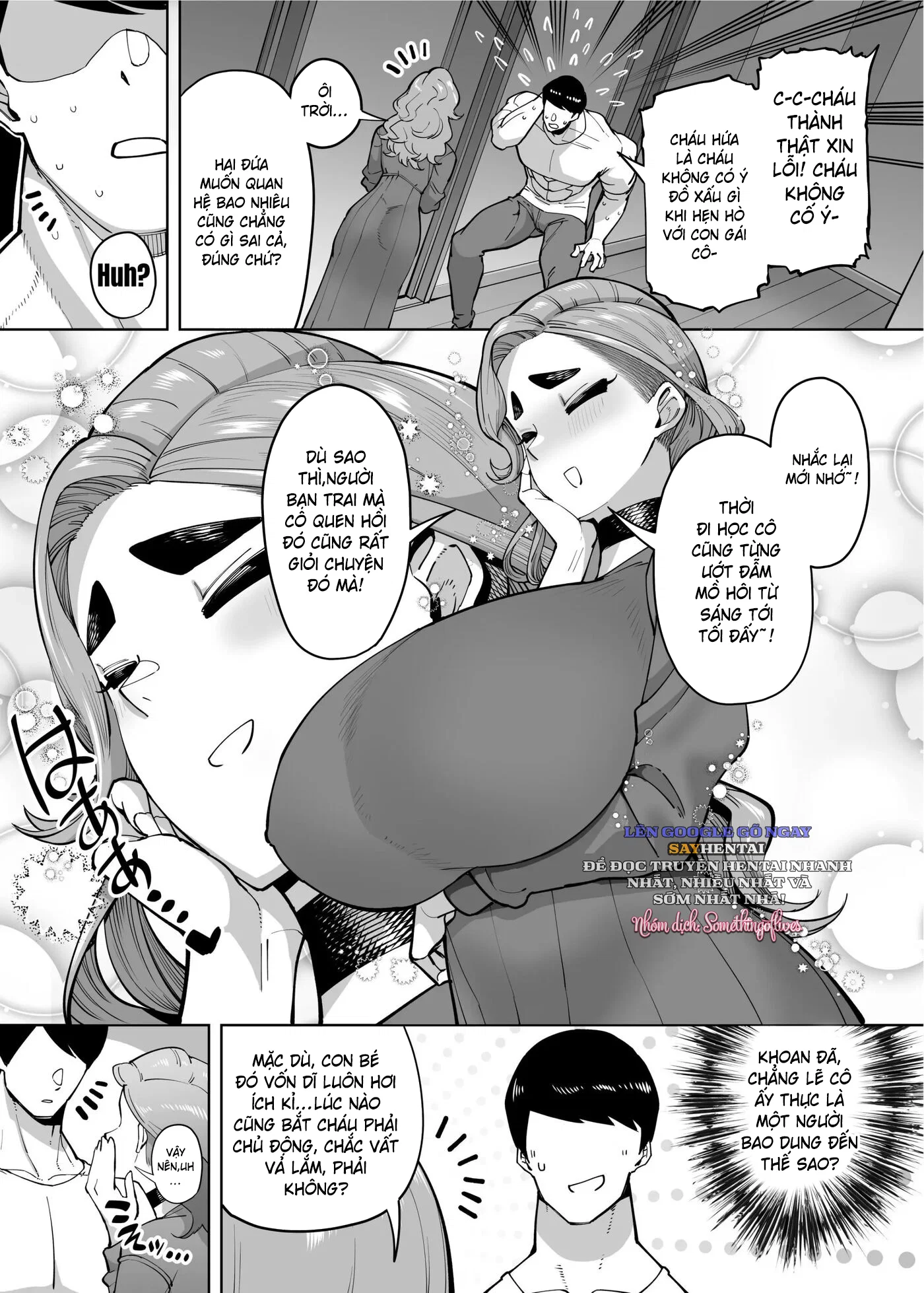 Cậu chuyện về một cô nàng học bá bị địt bởi một thằng cơ bắp - Trang 8