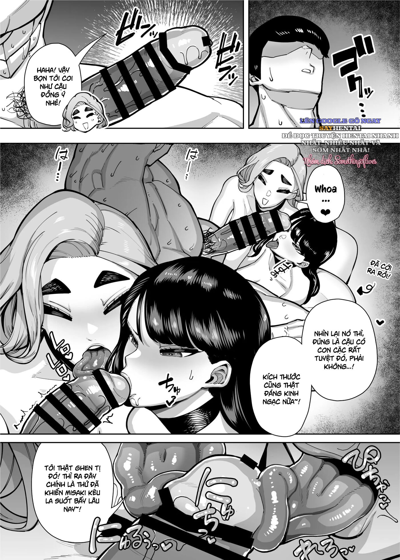 Cậu chuyện về một cô nàng học bá bị địt bởi một thằng cơ bắp - Trang 10