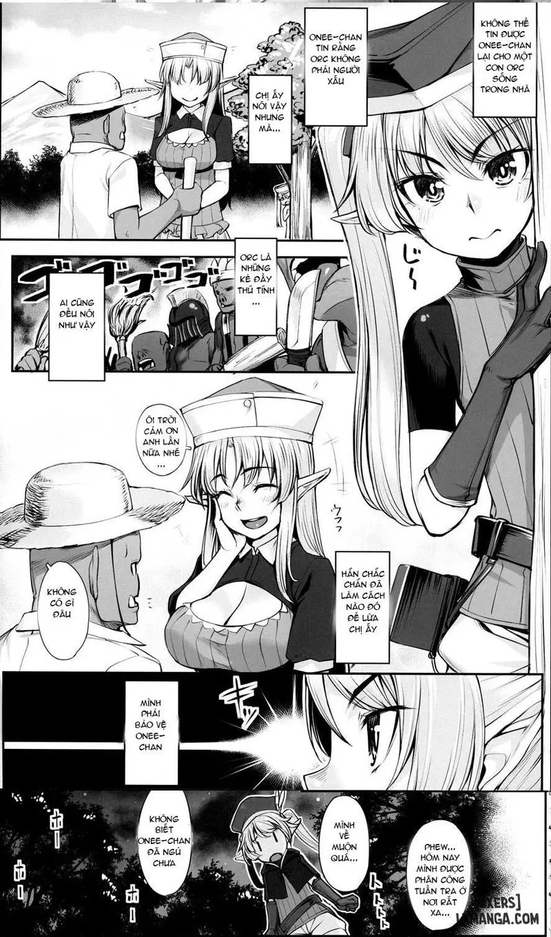 Elf Sisters And The Orc - Trang 2