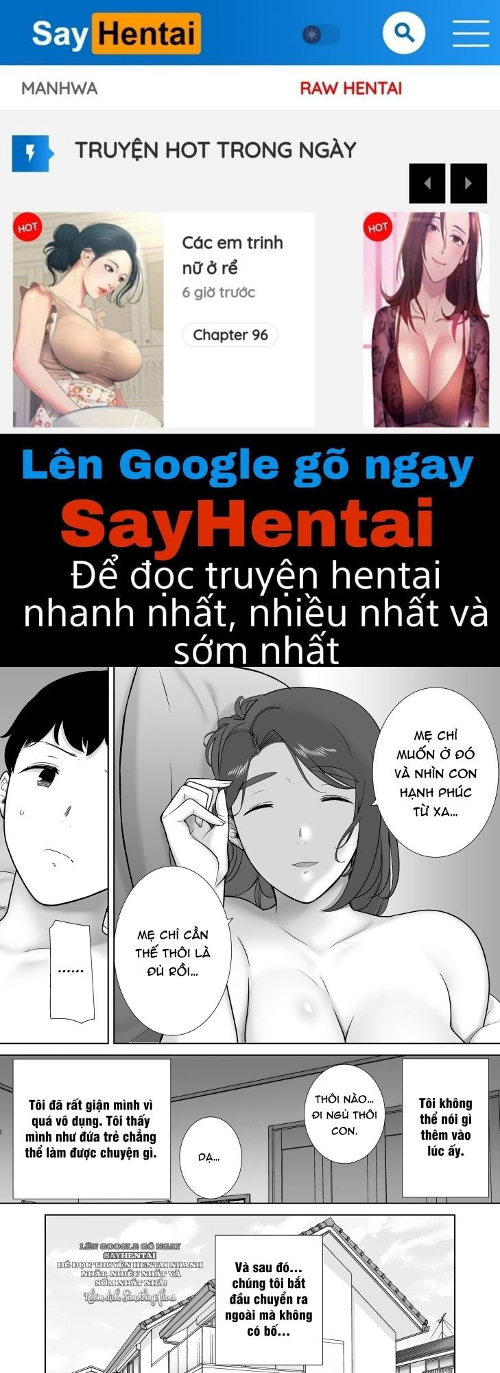 Mẹ tôi, tình yêu của tôi 9 - Trang 1