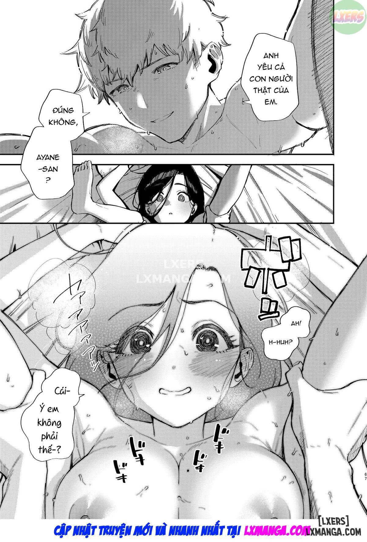 Tôi tình cờ gặp người hàng xóm Ayane-san - Trang 66