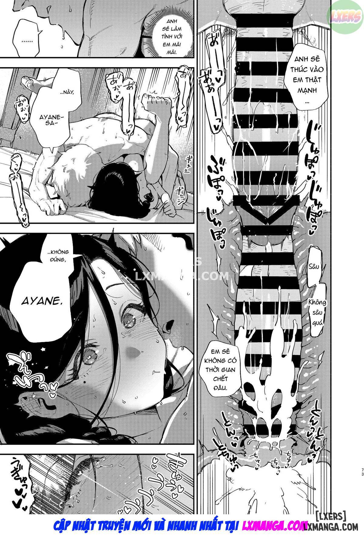 Tôi tình cờ gặp người hàng xóm Ayane-san - Trang 72