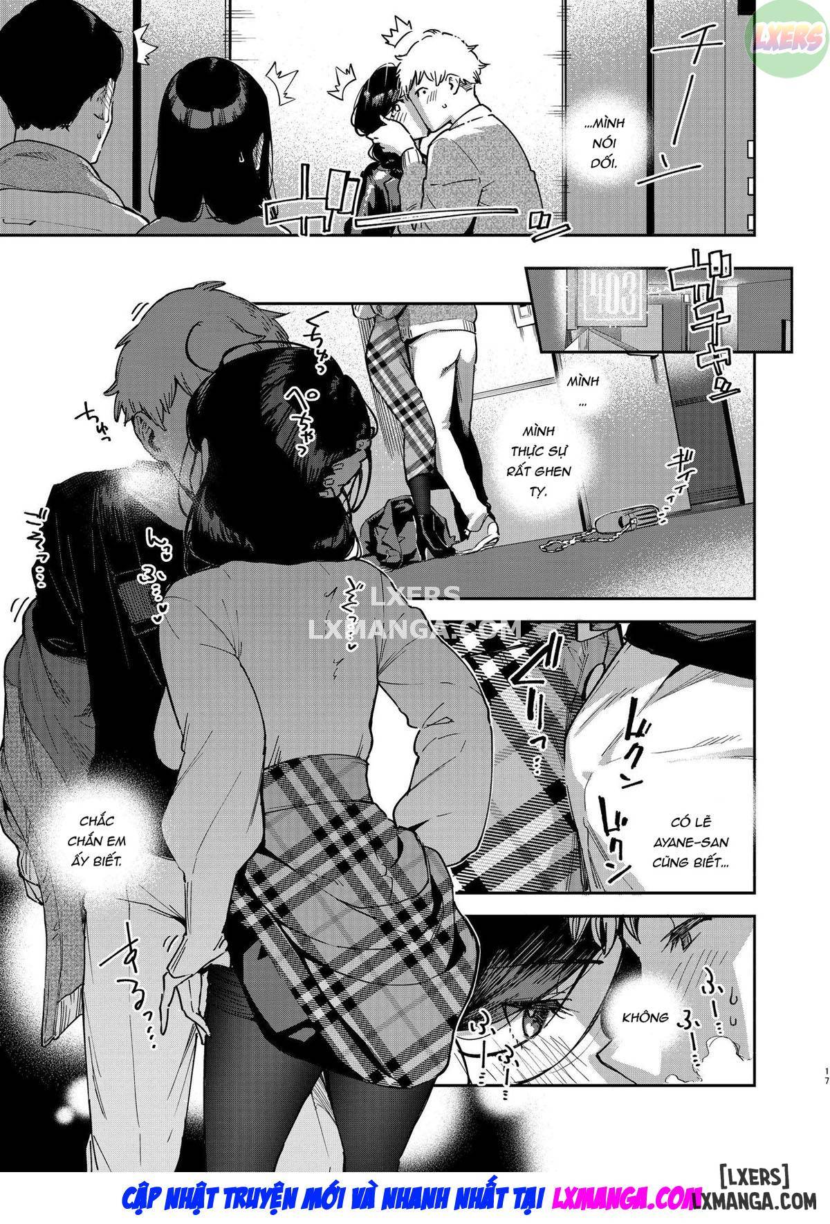 Tôi tình cờ gặp người hàng xóm Ayane-san - Trang 16