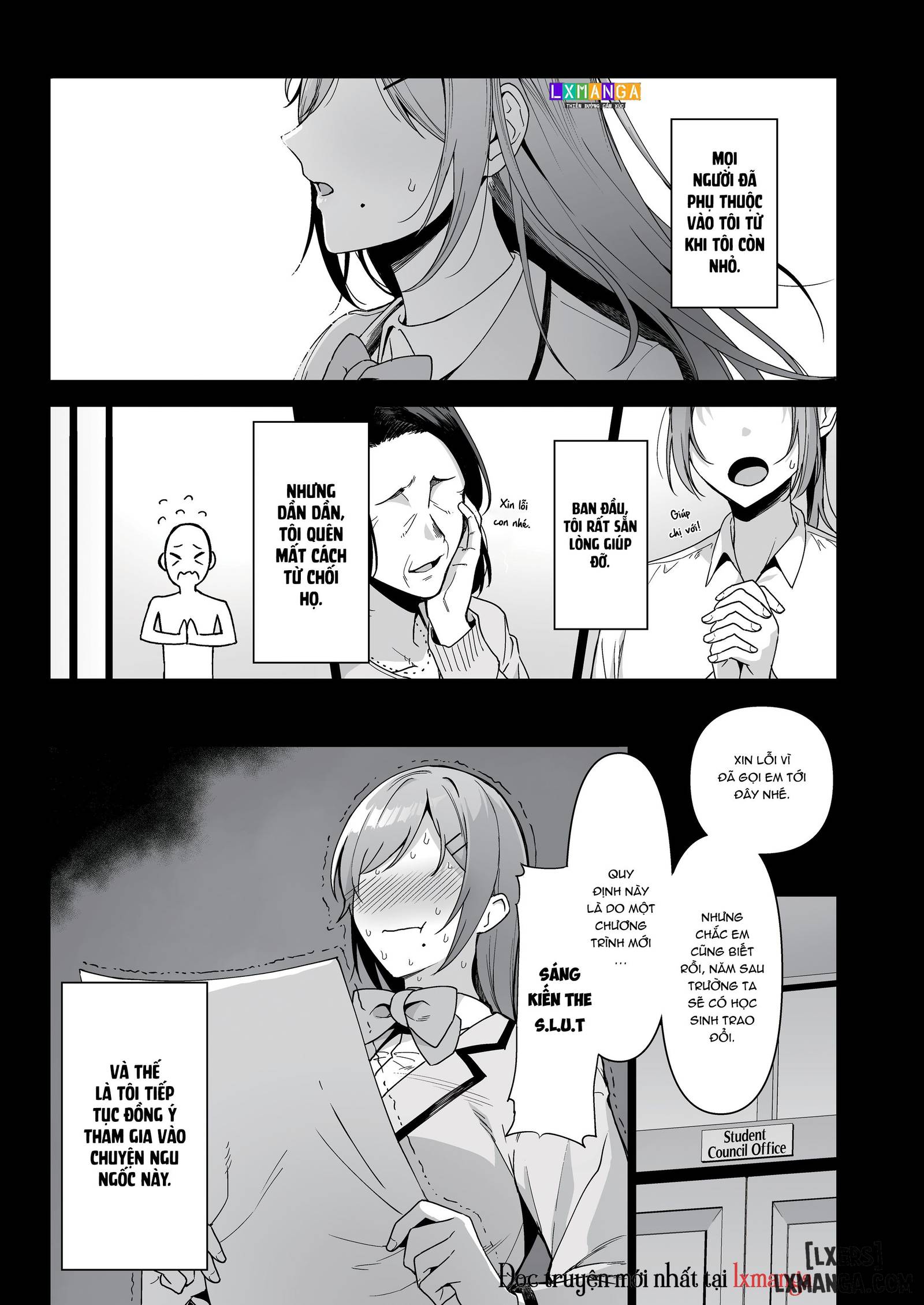 The Hall Monitor on S.L.U.T. Duty Vol. 3 (decensored) - Trang 2