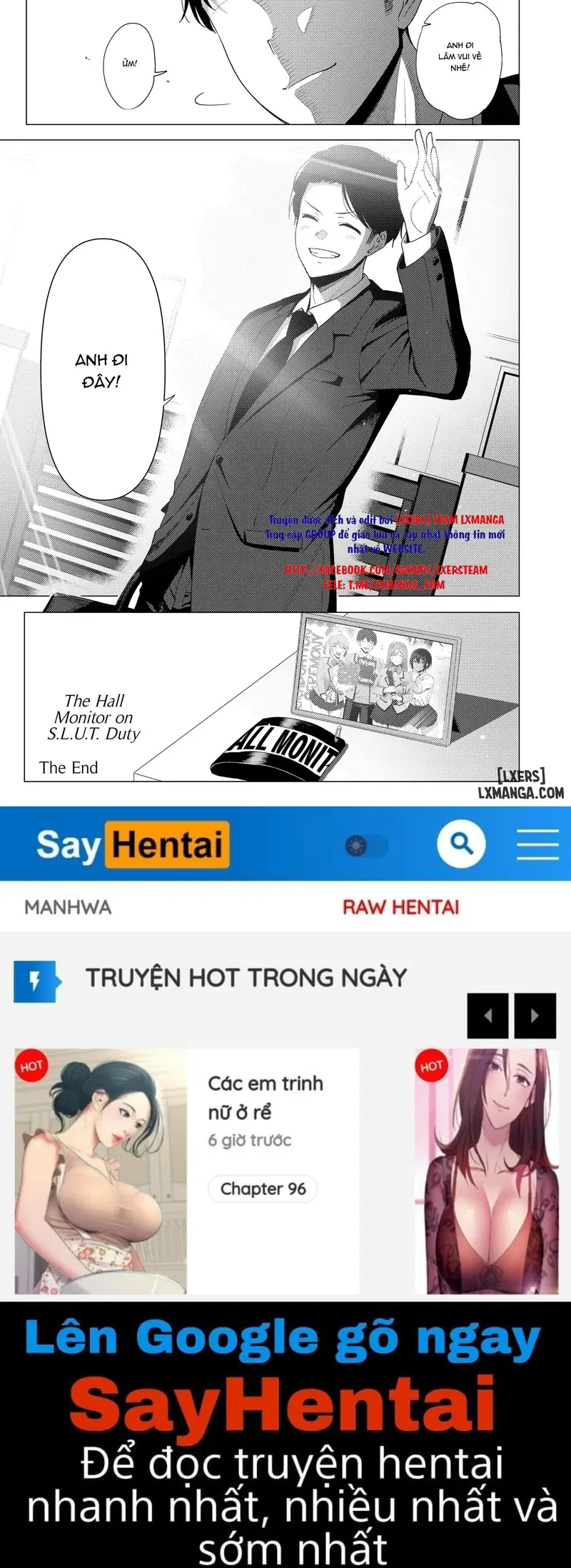 The Hall Monitor on S.L.U.T. Duty Vol. 4 (decensored) - Trang 63