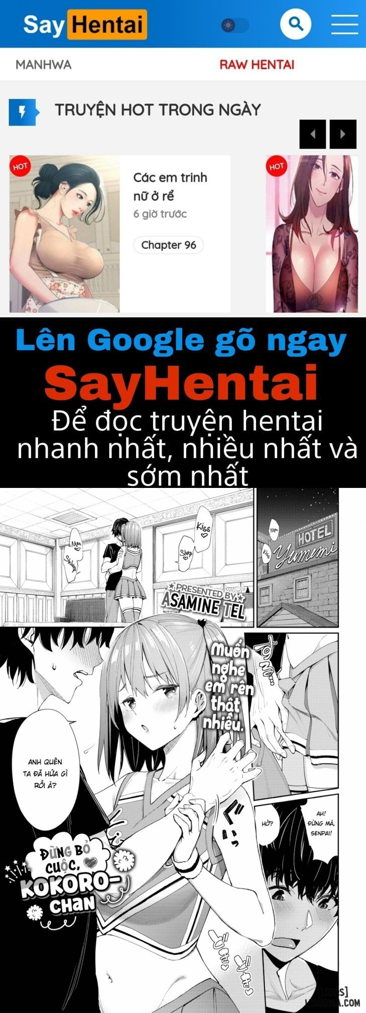 Tôi thích phần trên cùng của bạn - Trang 1