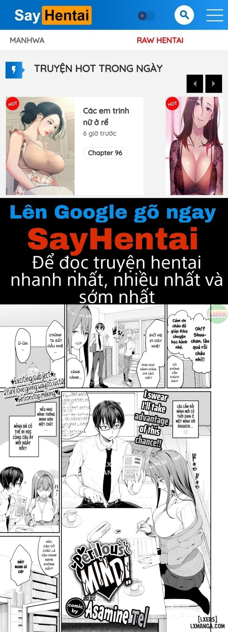 Tôi thích phần trên cùng của bạn - Trang 1