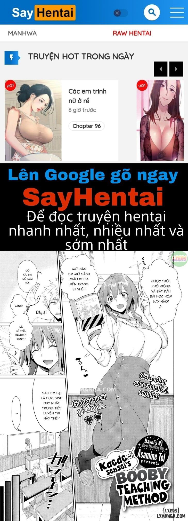 Tôi thích phần trên cùng của bạn - Trang 1