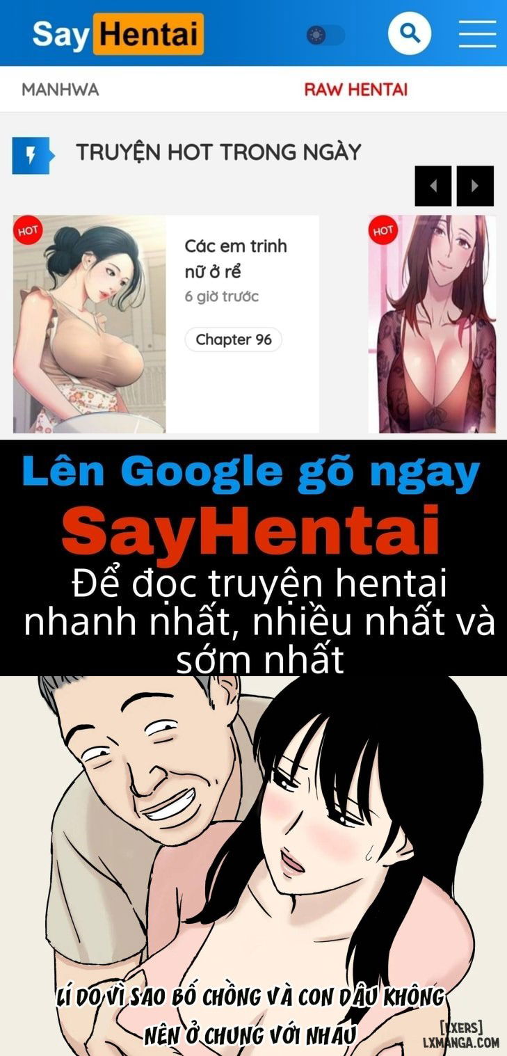 Lí do vì sao bố chồng và con dâu không nên ở chung với nhau - Trang 1