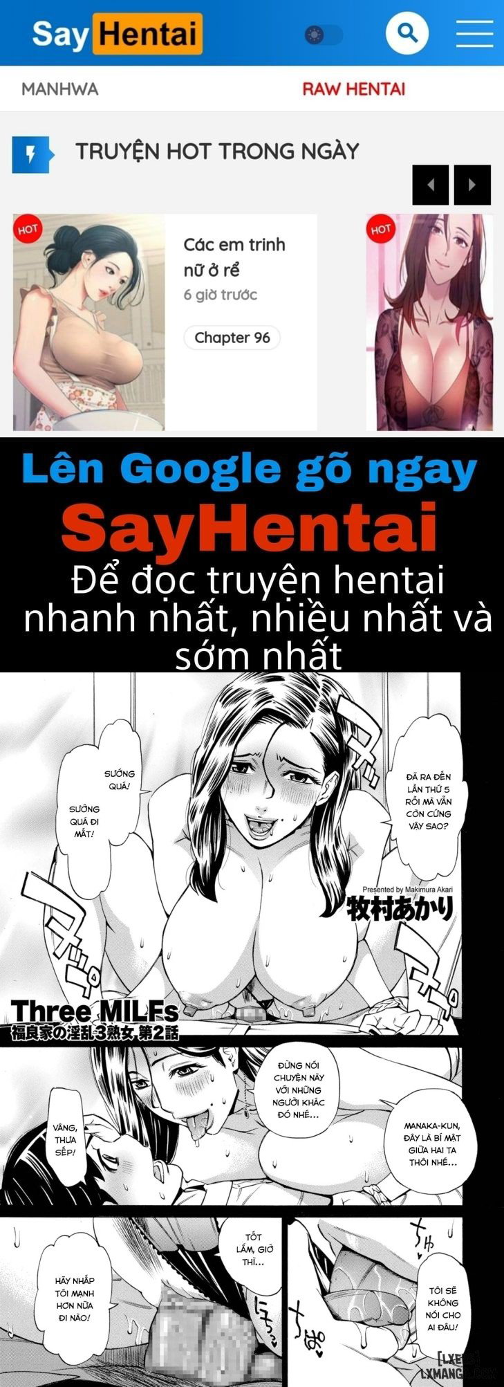 Three Milfs - Trang 1