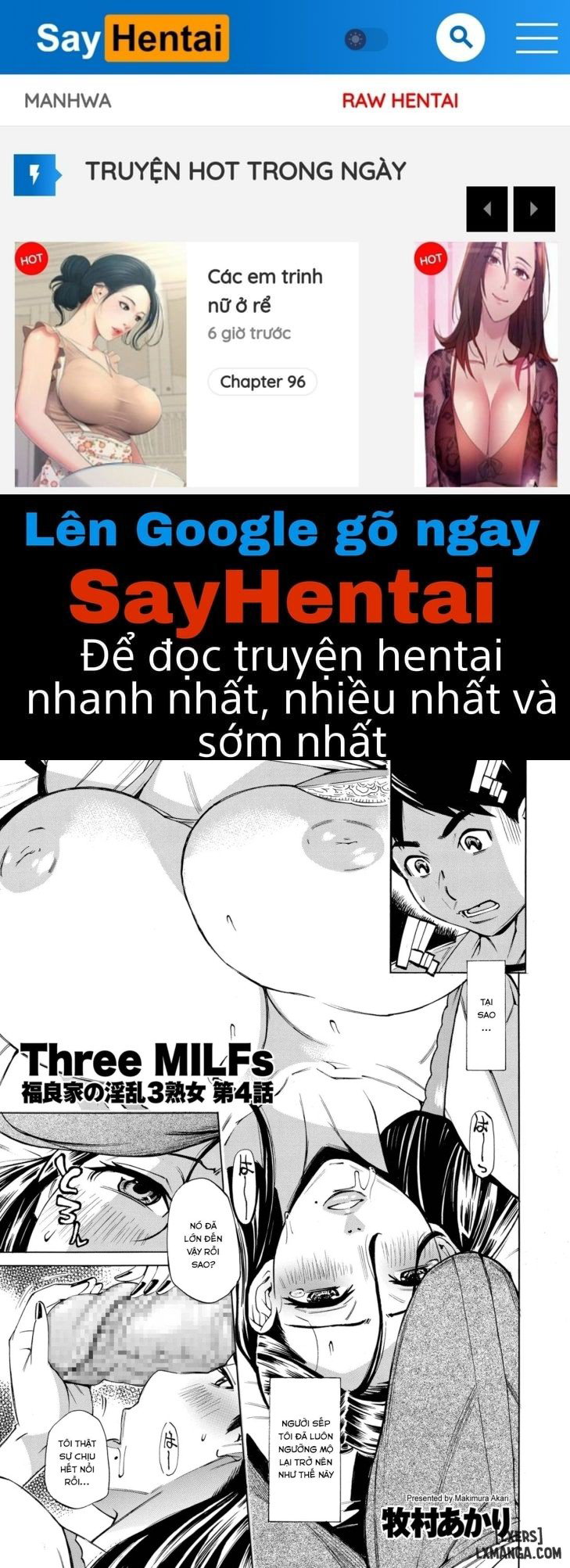Three Milfs - Trang 1