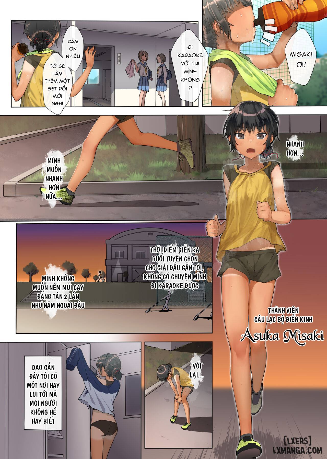 Rikujou Shoujo to Shinsetsu Seitai Oji-san - Trang 4