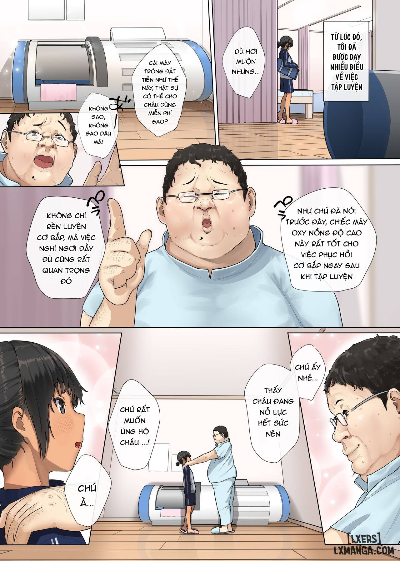 Rikujou Shoujo to Shinsetsu Seitai Oji-san - Trang 6