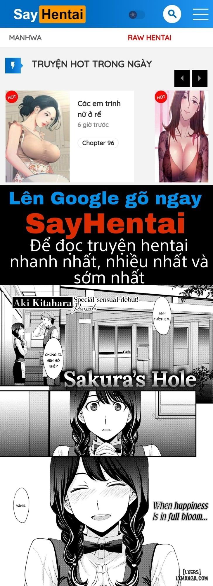 Sakura's Hole - Trang 1