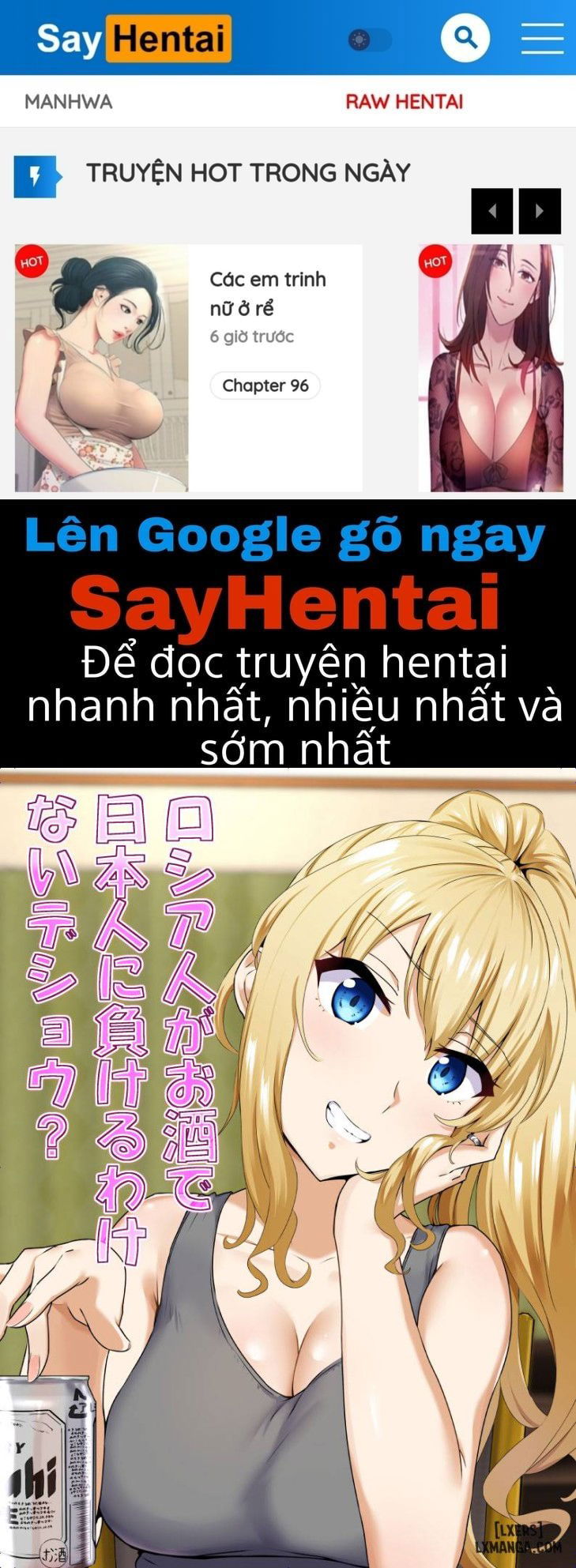 Russia-jin ga Osake de Nihonjin ni Makeru Wakenai Deshou? - Trang 1