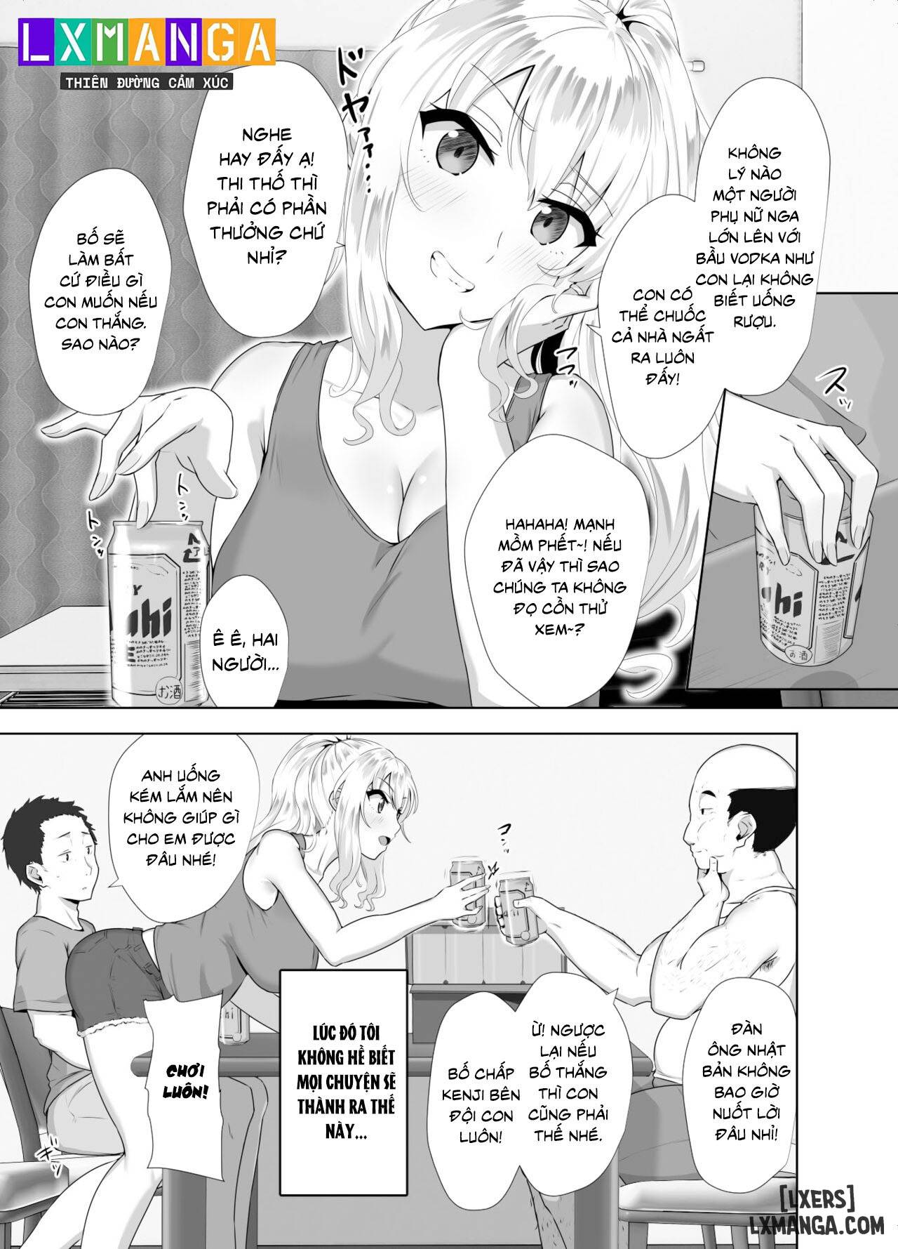 Russia-jin ga Osake de Nihonjin ni Makeru Wakenai Deshou? - Trang 6