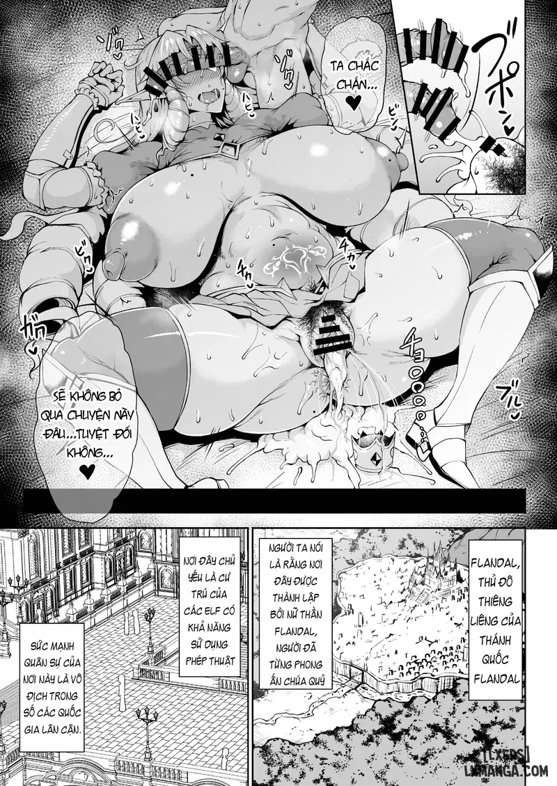 Ouken Sandatsu ~Ochinpo Ippon De Oukoku Houkai Oukyuu Wa Chinpo No Yuenchi~ - Trang 12