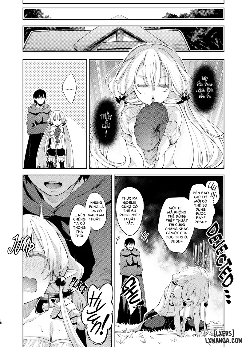 Đã đến thế giới khác thì tôi nghĩ mình cũng nên dùng ma thuật để làm mấy trò biến thái chứ nhỉ - Trang 17