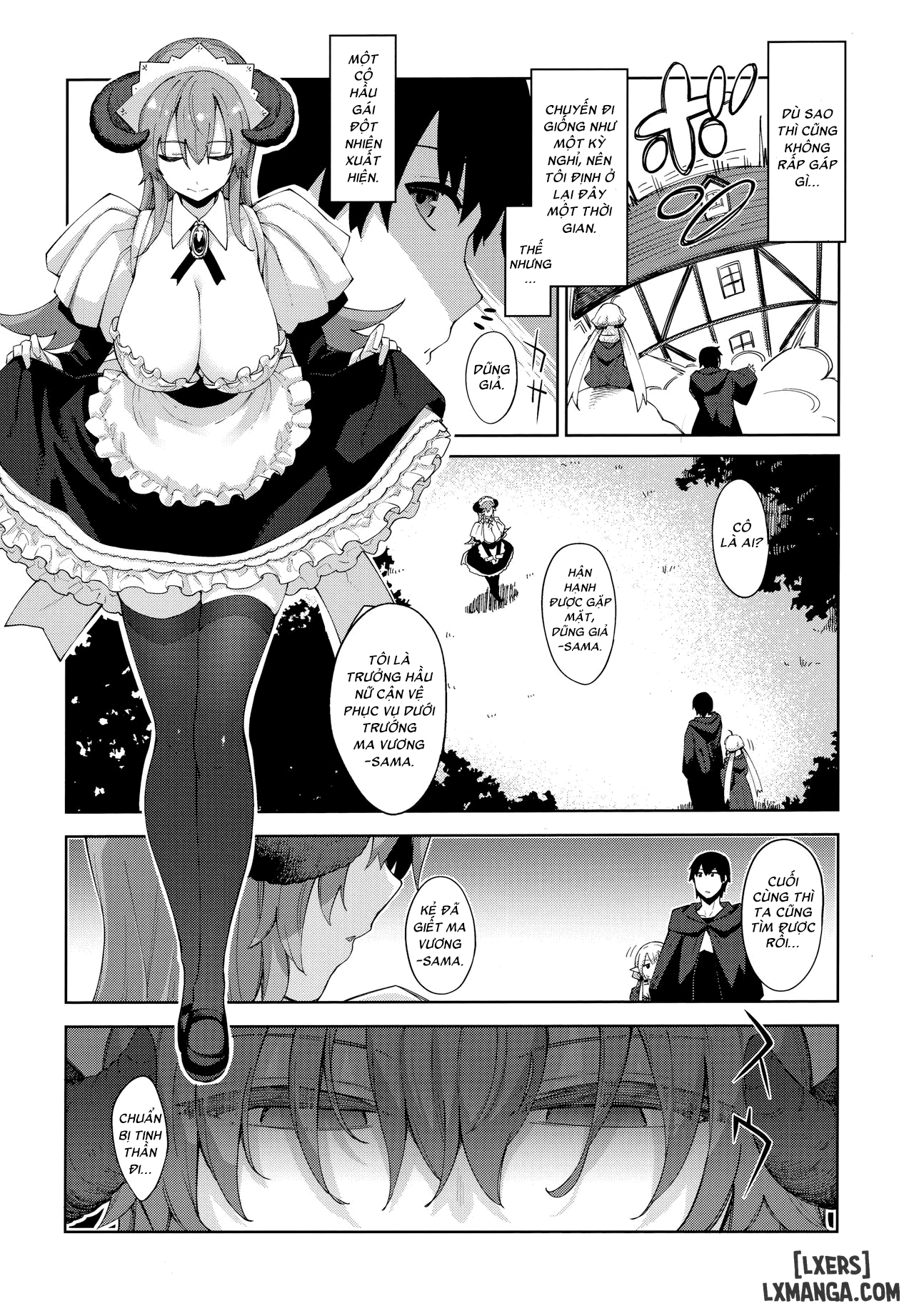 Đã đến thế giới khác thì tôi nghĩ mình cũng nên dùng ma thuật để làm mấy trò biến thái chứ nhỉ - Trang 5