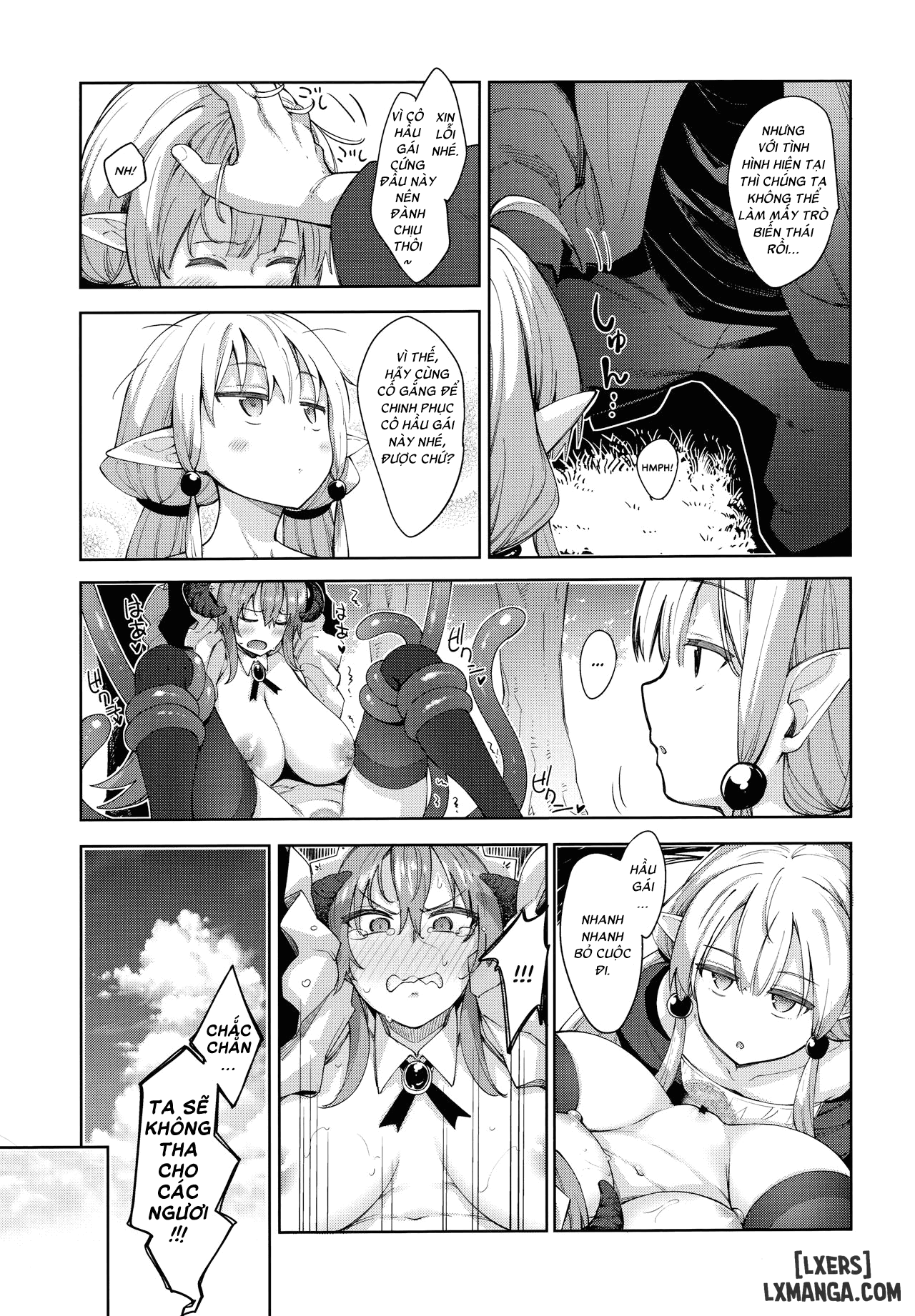 Đã đến thế giới khác thì tôi nghĩ mình cũng nên dùng ma thuật để làm mấy trò biến thái chứ nhỉ - Trang 10