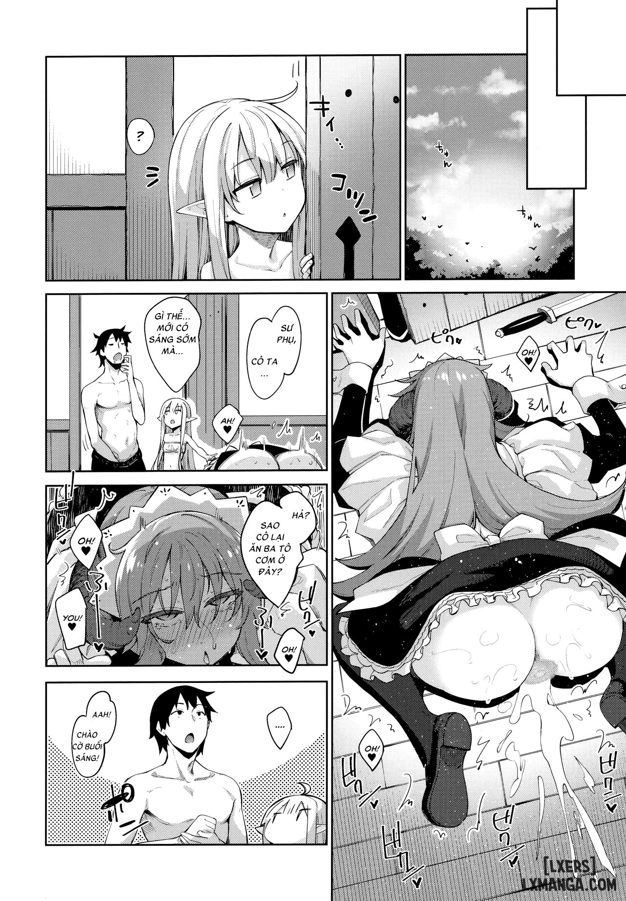 Đã đến thế giới khác thì tôi nghĩ mình cũng nên dùng ma thuật để làm mấy trò biến thái chứ nhỉ - Trang 11