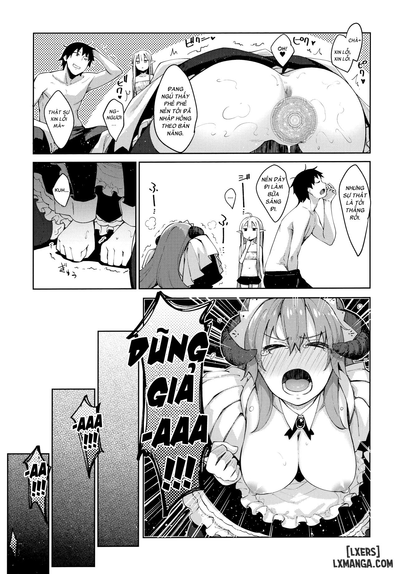 Đã đến thế giới khác thì tôi nghĩ mình cũng nên dùng ma thuật để làm mấy trò biến thái chứ nhỉ - Trang 12