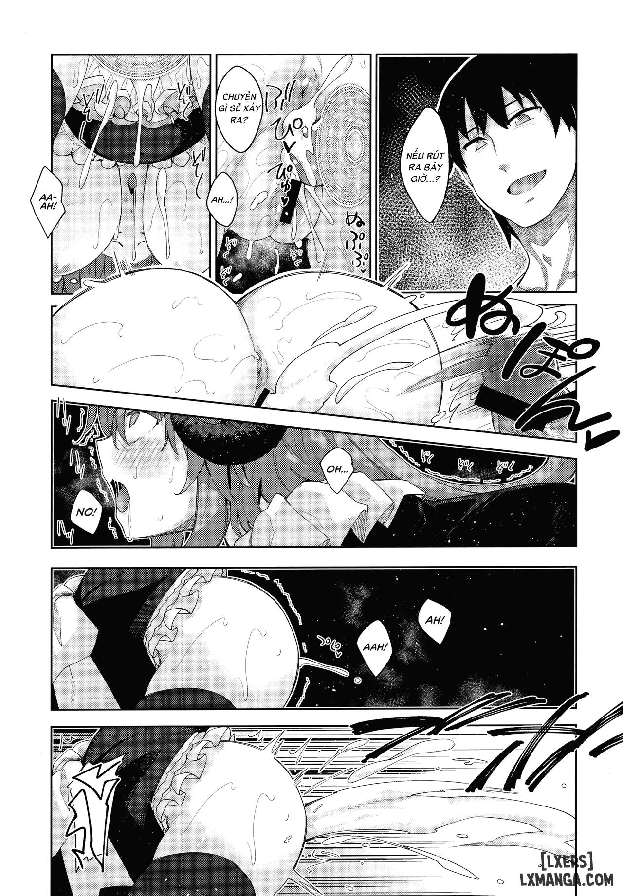 Đã đến thế giới khác thì tôi nghĩ mình cũng nên dùng ma thuật để làm mấy trò biến thái chứ nhỉ - Trang 21