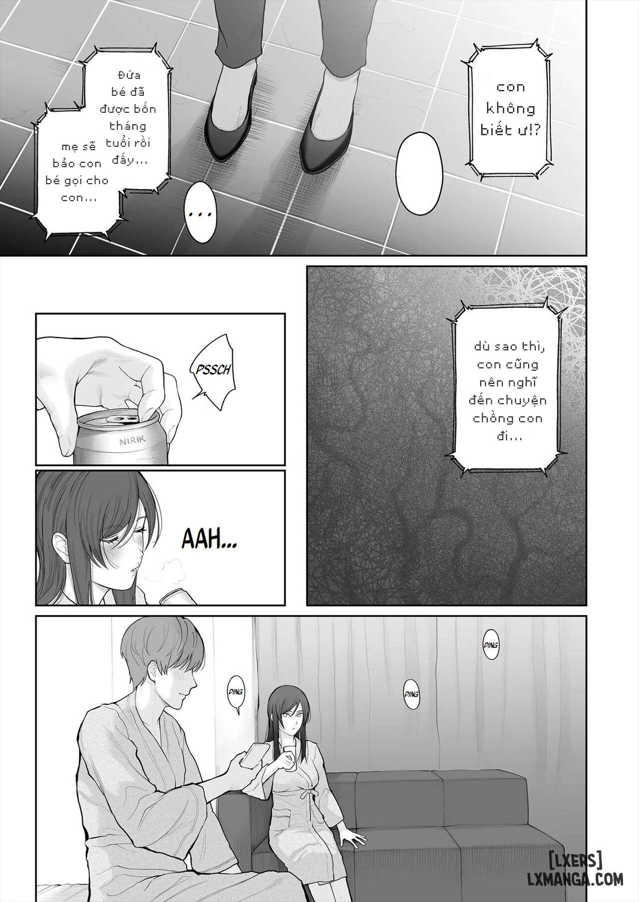 Hoka no Otoko to Kekkon Shitara Anata no Kodane Kureru - Trang 24