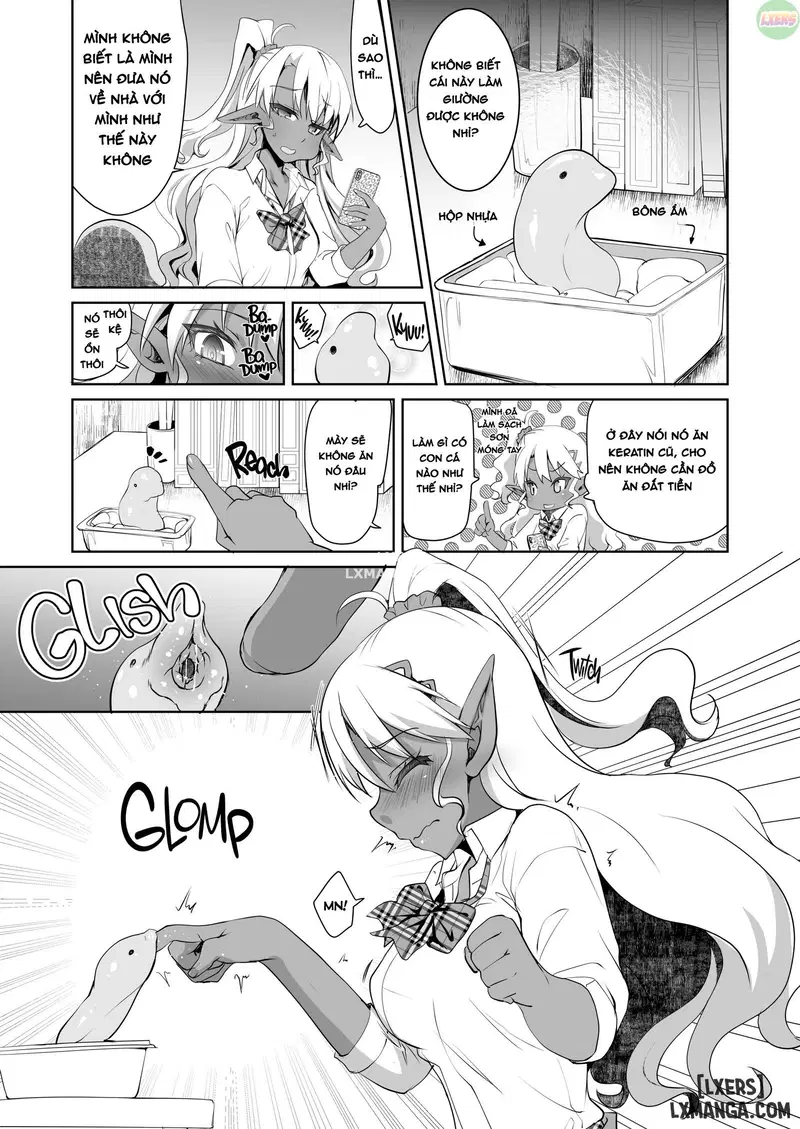 Dark Elf Schoolgirl Raises Tentacles - Trang 4