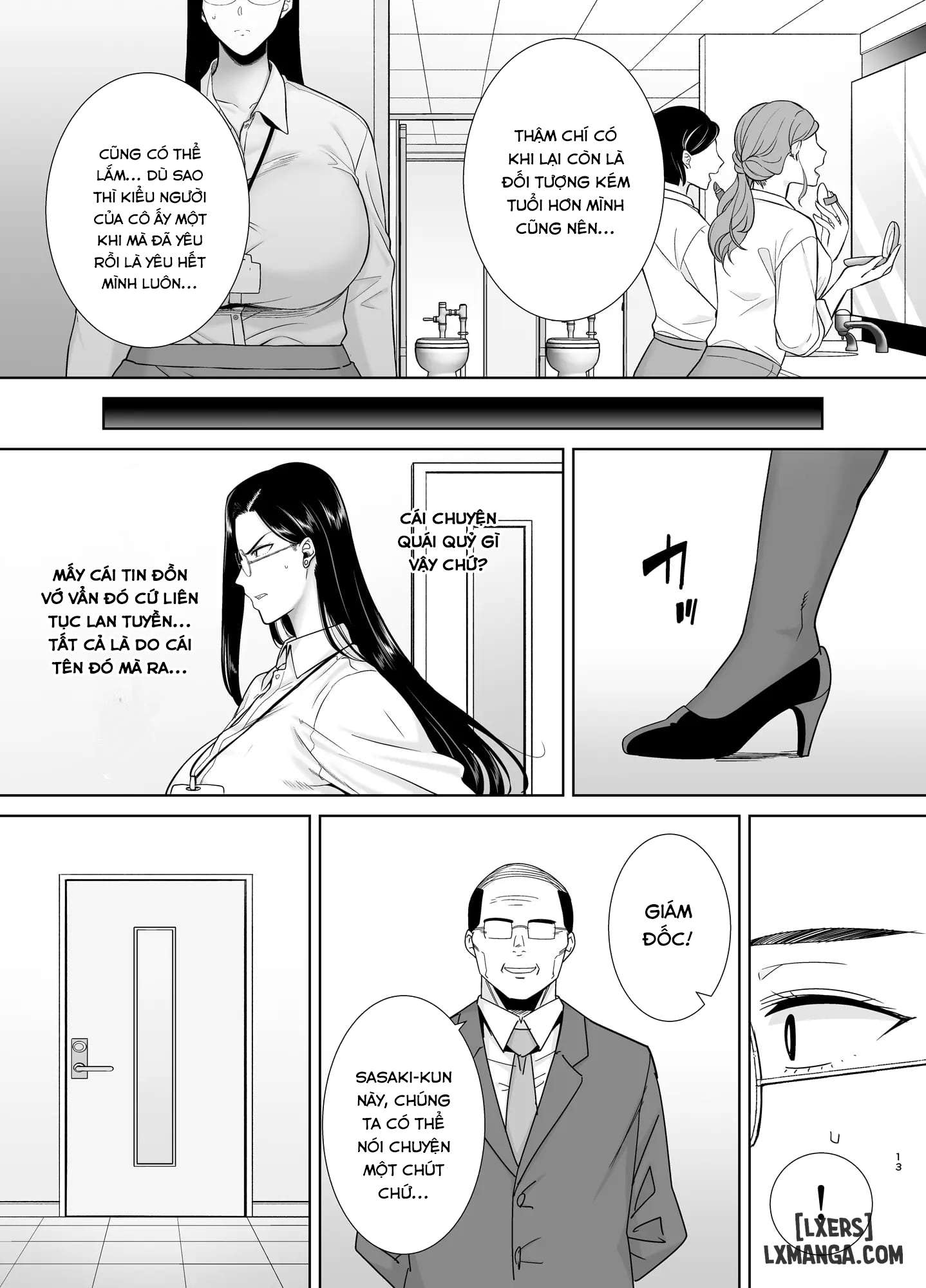 PowerHara Onna Joushi to Shachikukun - Trang 11