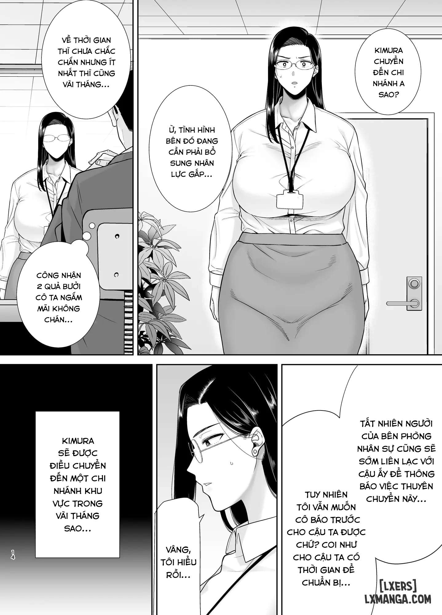 PowerHara Onna Joushi to Shachikukun - Trang 12