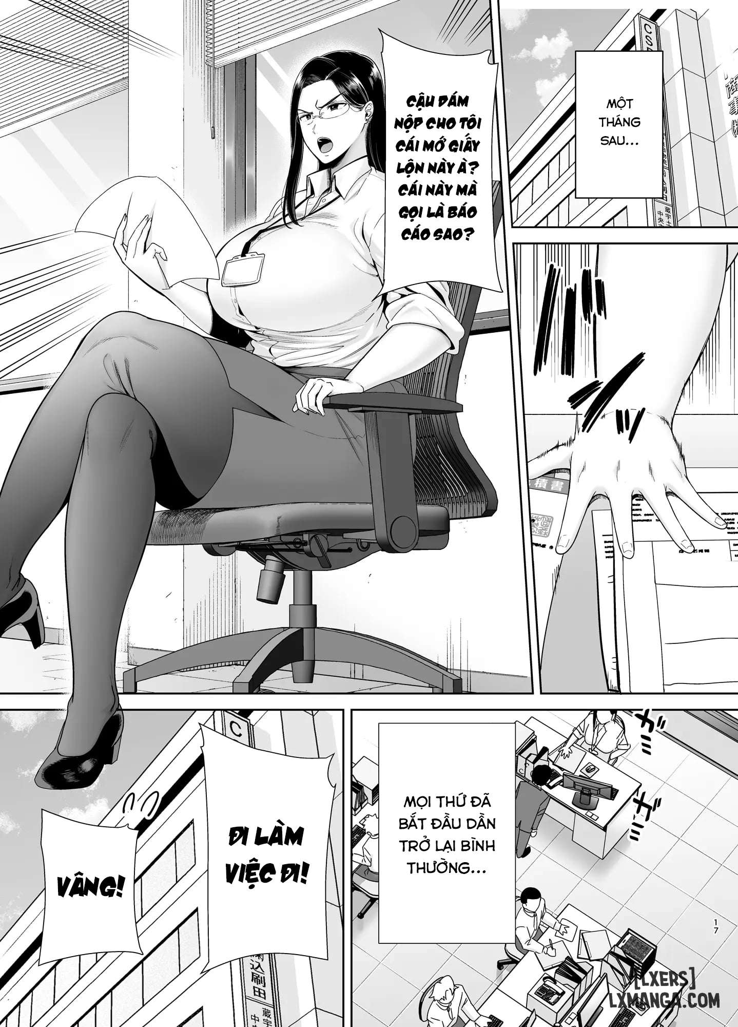 PowerHara Onna Joushi to Shachikukun - Trang 15