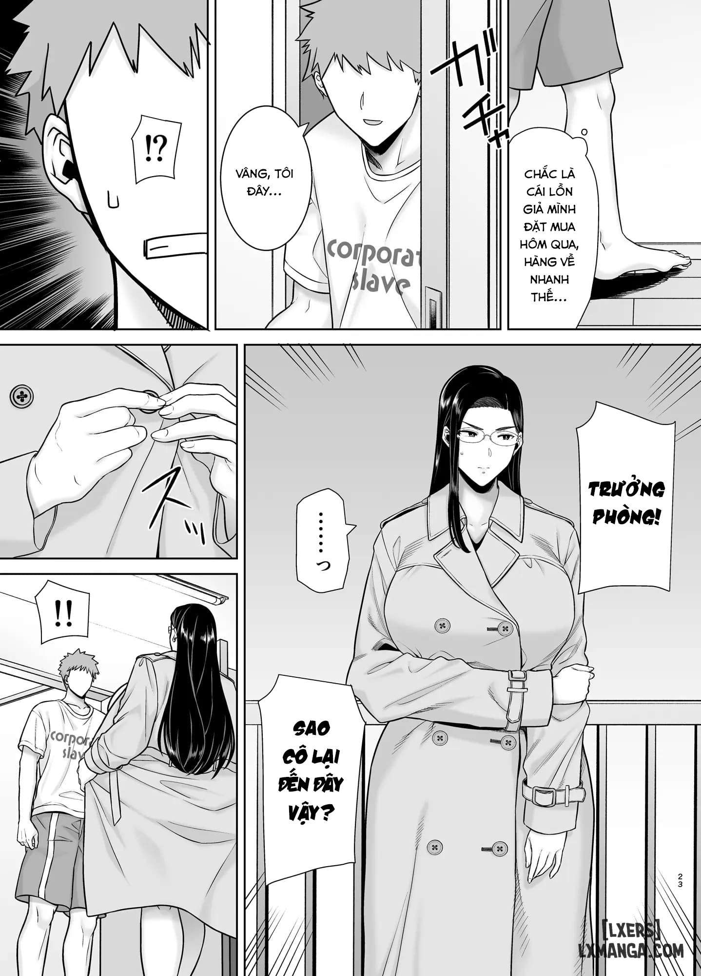 PowerHara Onna Joushi to Shachikukun - Trang 21