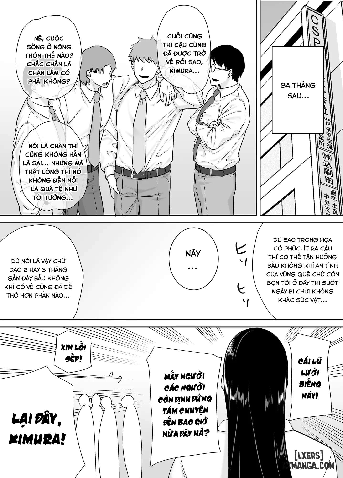 PowerHara Onna Joushi to Shachikukun - Trang 49