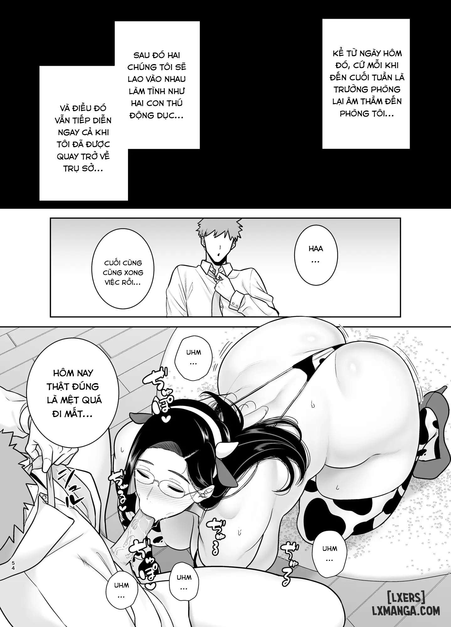 PowerHara Onna Joushi to Shachikukun - Trang 52