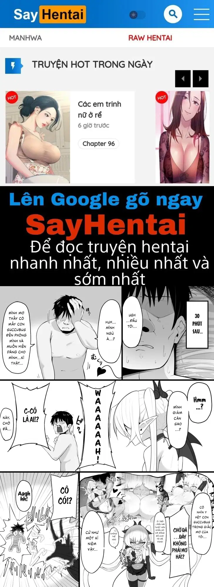 Hãy Trở Thành Con Mồi Của Ác Quỷ Dâm Dục! - Trang 1