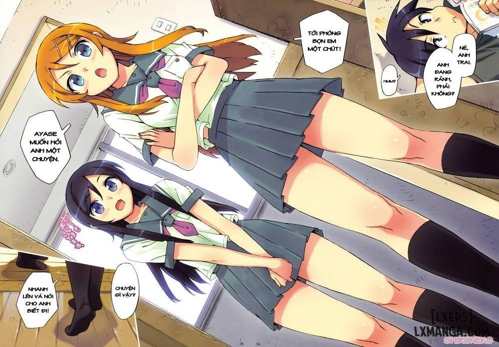 Ore no Imouto to Imouto no Tomodachi ni Nama - Trang 3