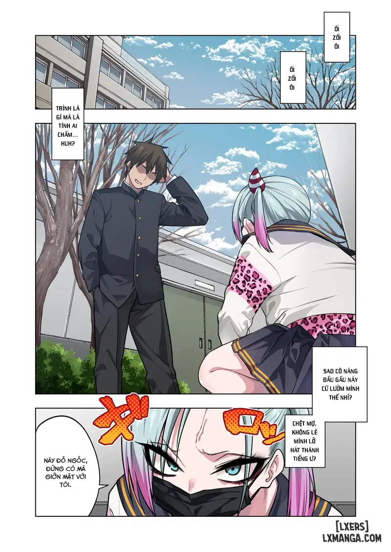 If you play with the tsun tsun Yanke A-chan's weak nipples, she'll do anything you want 3 - Trang 2