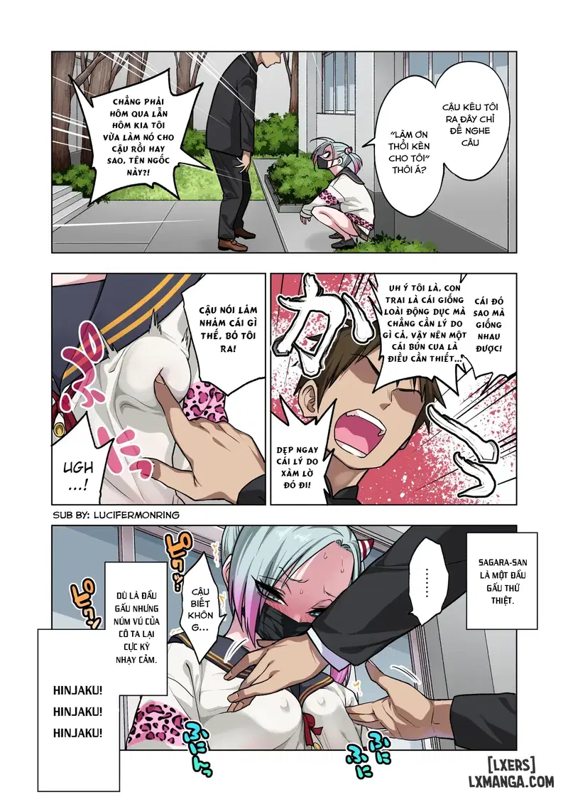 If you play with the tsun tsun Yanke A-chan's weak nipples, she'll do anything you want 3 - Trang 3