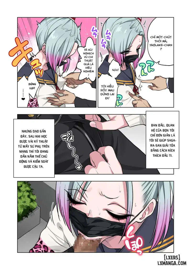 If you play with the tsun tsun Yanke A-chan's weak nipples, she'll do anything you want 3 - Trang 4