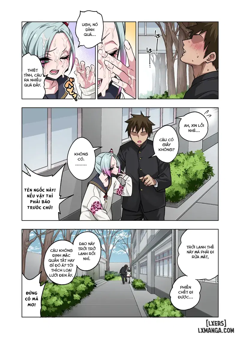 If you play with the tsun tsun Yanke A-chan's weak nipples, she'll do anything you want 3 - Trang 8