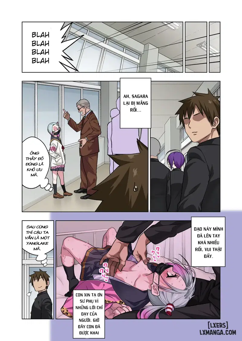 If you play with the tsun tsun Yanke A-chan's weak nipples, she'll do anything you want 3 - Trang 15