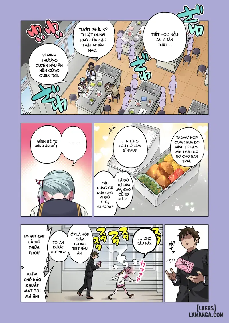 If you play with the tsun tsun Yanke A-chan's weak nipples, she'll do anything you want 3 - Trang 25