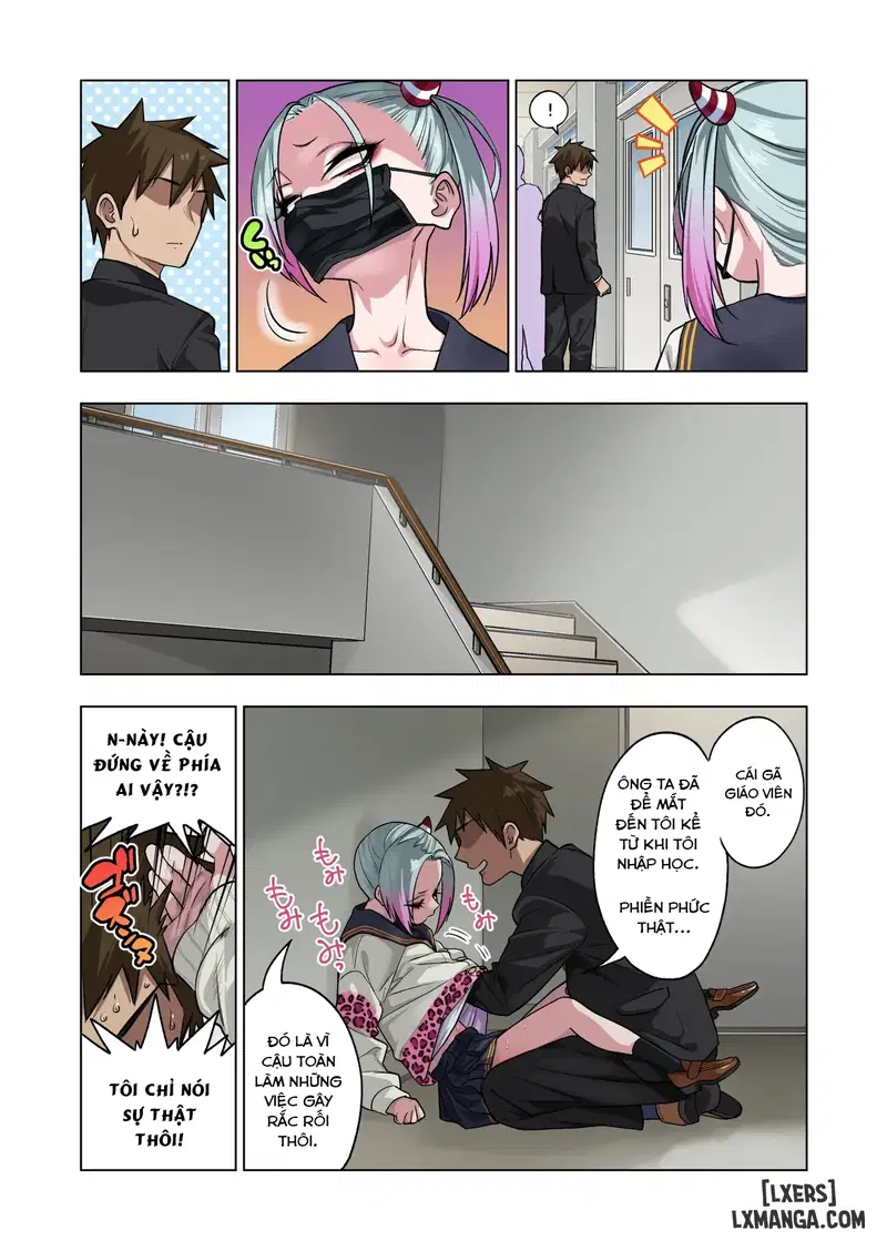 If you play with the tsun tsun Yanke A-chan's weak nipples, she'll do anything you want 3 - Trang 29