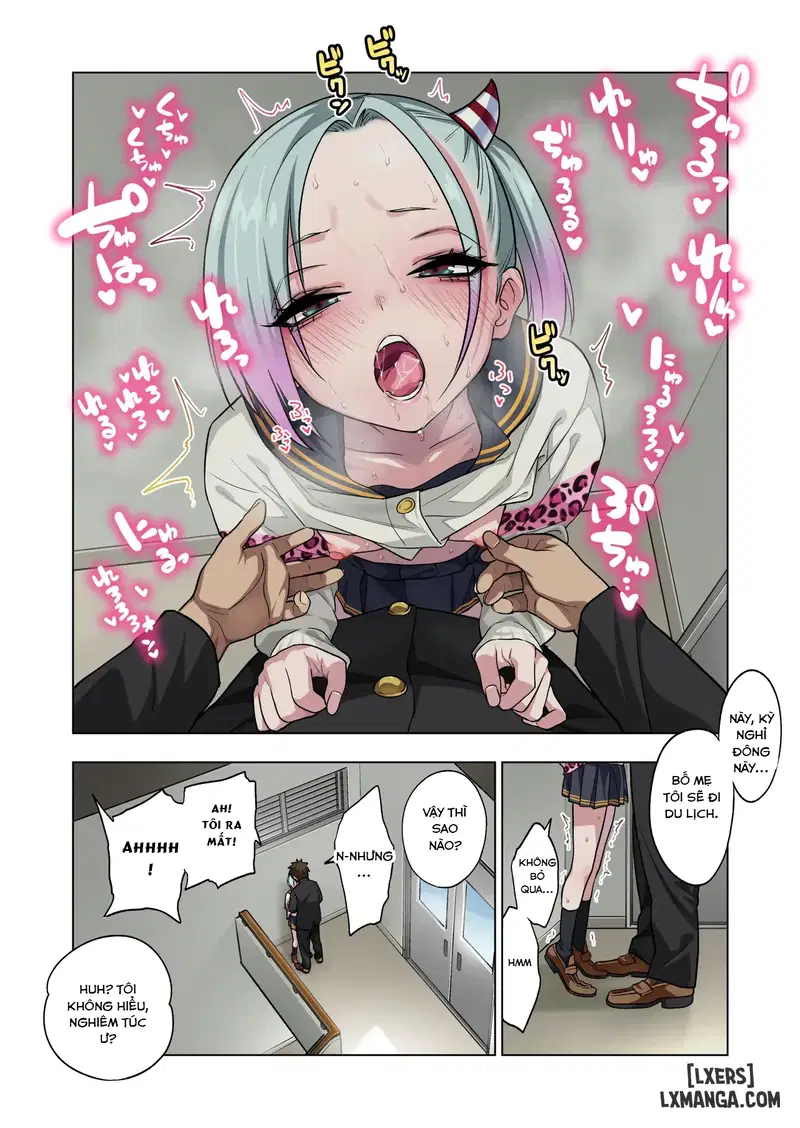 If you play with the tsun tsun Yanke A-chan's weak nipples, she'll do anything you want 3 - Trang 31