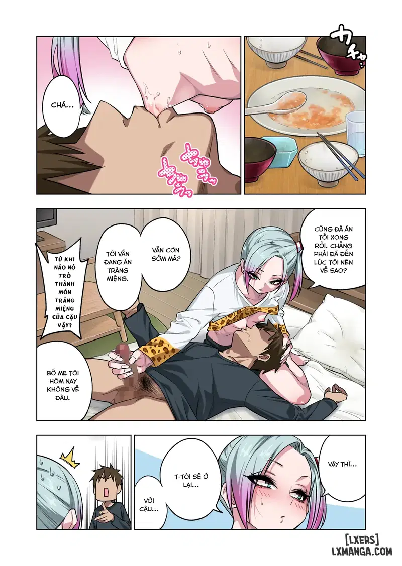 If you play with the tsun tsun Yanke A-chan's weak nipples, she'll do anything you want 3 - Trang 34