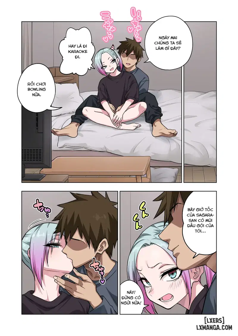 If you play with the tsun tsun Yanke A-chan's weak nipples, she'll do anything you want 3 - Trang 46