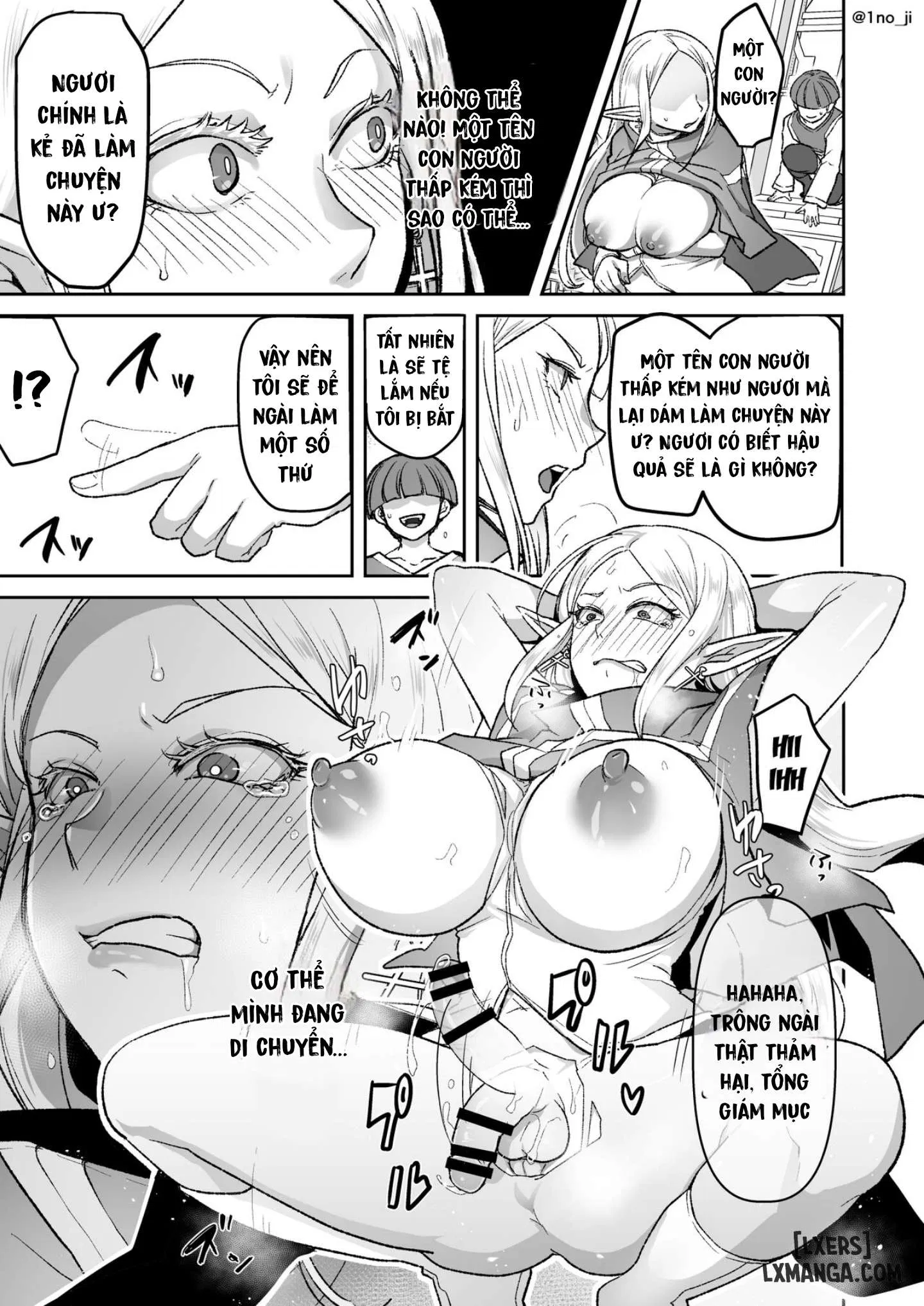 Warui Elf o Shemale ni Shite Kaishin saseru Hanashi / Making An Evil Elf Repent By Turning Her I - Trang 4